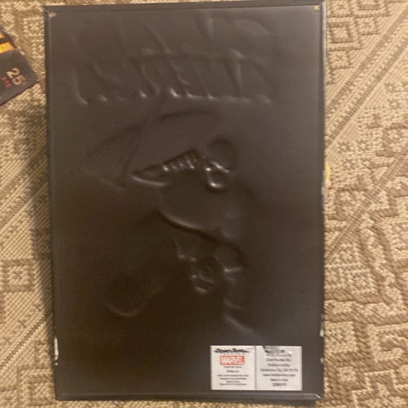 Marvel Captain America & Flash Gordon embossed Tin Metal SIGNS comic book - Picture 13 of 16